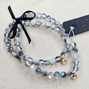 J Crew Beaded Bracelets Set of Two